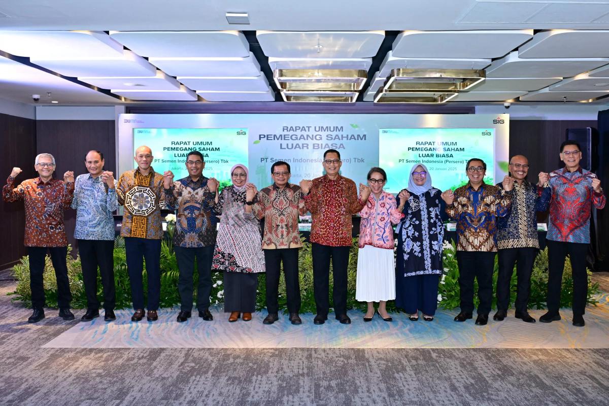 RUPSLB SIG Kukuhkan Pemberhentian dengan Hormat Nasaruddin Umar sebagai Komisaris Independen