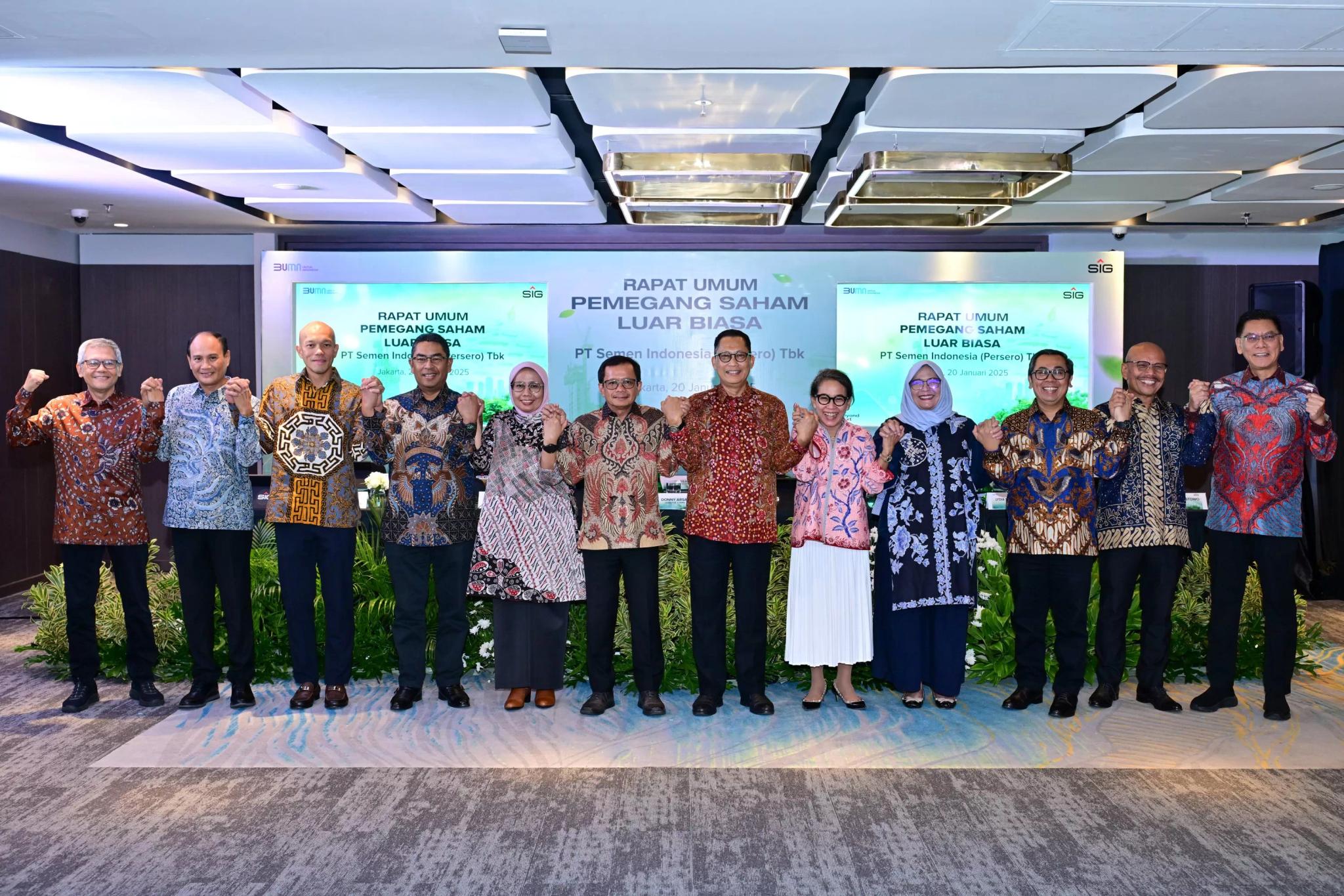 RUPSLB SIG Kukuhkan Pemberhentian dengan Hormat Nasaruddin Umar sebagai Komisaris Independen