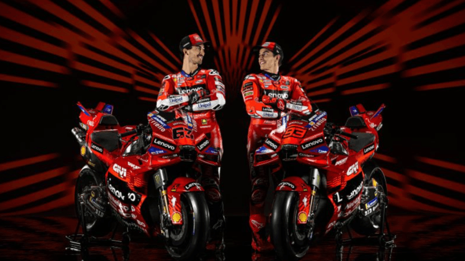 Bagnaia dan Marquez Resmi Kenakan Livery Ducati Baru di MotoGP 2025