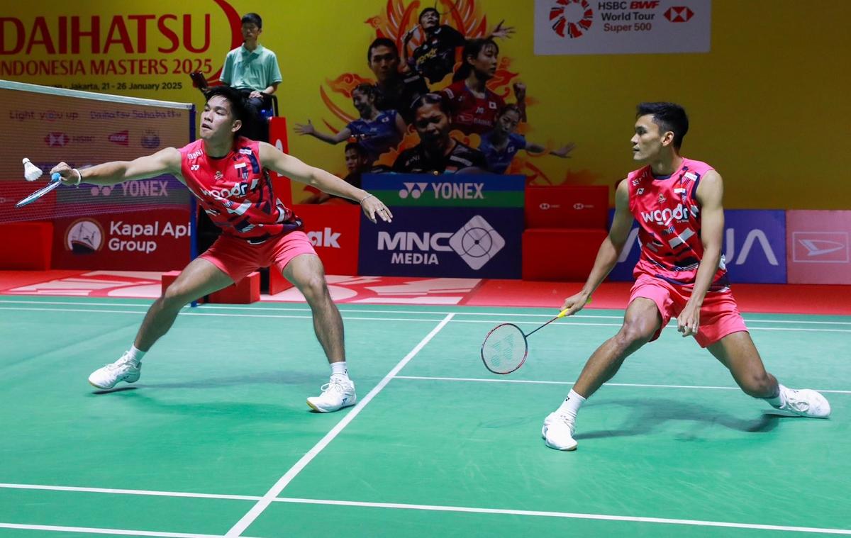 Hasil Indonesia Masters 2025, Fikri/Daniel Menangi Laga Sengit untuk Segel Tiket 16 Besar