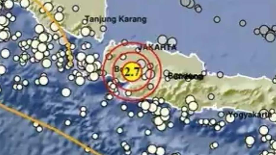 Gempa M 2,7 Guncang Bogor Jabar