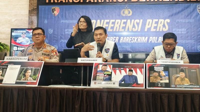 Deepfake Prabowo-Gibran Dilakukan Sindikat, Polisi Buru 1 DPO