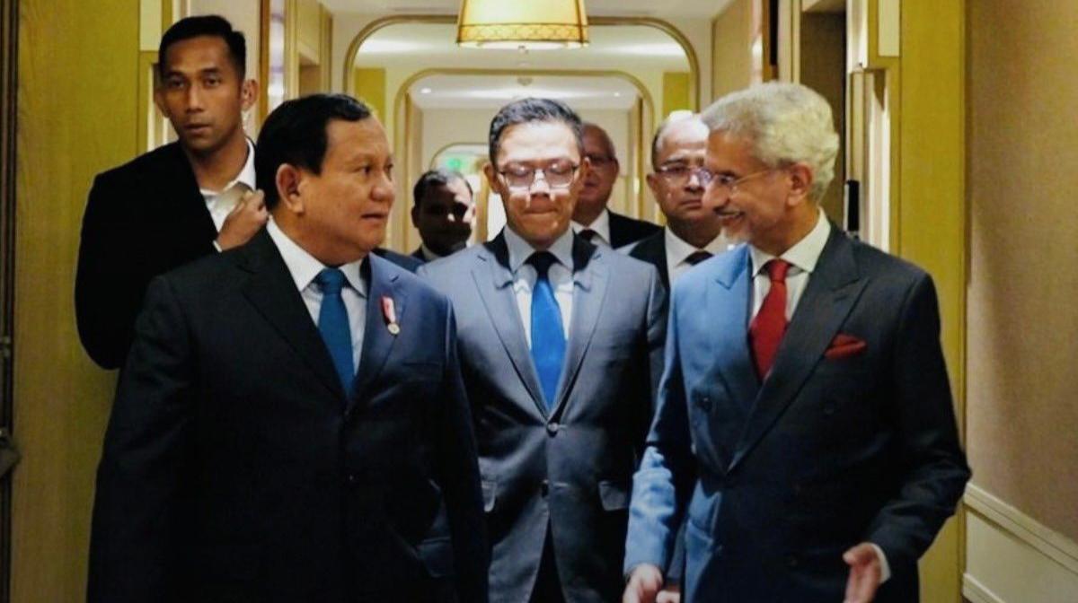 Presiden Prabowo Terima Kunjungan Kehormatan Menlu India di New Delhi