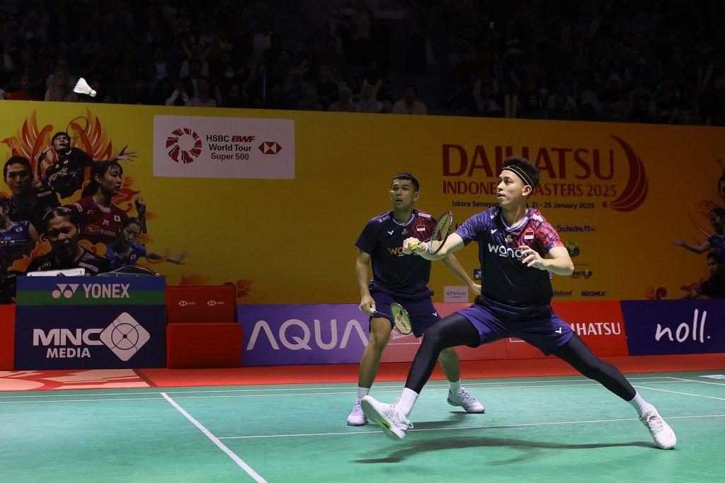 Fajar/Rian Waspadai Agresivitas Ganda Thailand di Semifinal Indonesia Masters 2025