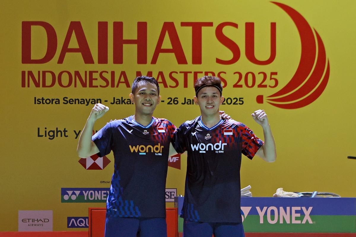Pupus Hasil Negatif, Fajar/Rian Bertekad Raih Hasil Terbaik di Indonesia Masters 2025