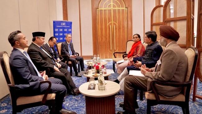 Menko Airlangga dan Menteri India Bahas Kendala Perdagangan dan Investasi