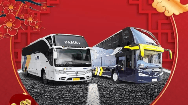 Promo Spesial Imlek, Damri Berikan Diskon 20 Persen untuk Perjalanan Bus AKAP