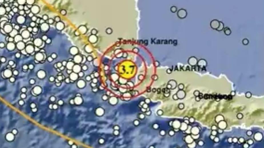 Gempa M 3,7 Guncang Anyer Banten