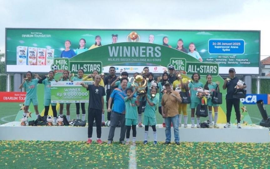 Tim All-Star Kudus Raih Juara Soccer Challenge All-Stars