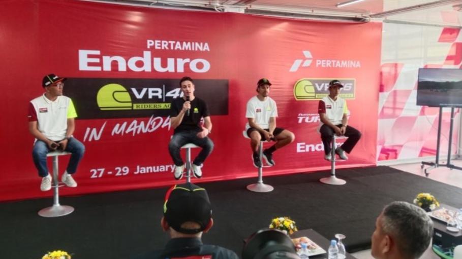 Pertamina Kolaborasi dengan VR46 Riders Academy, Siapkan Pembalap Nasional