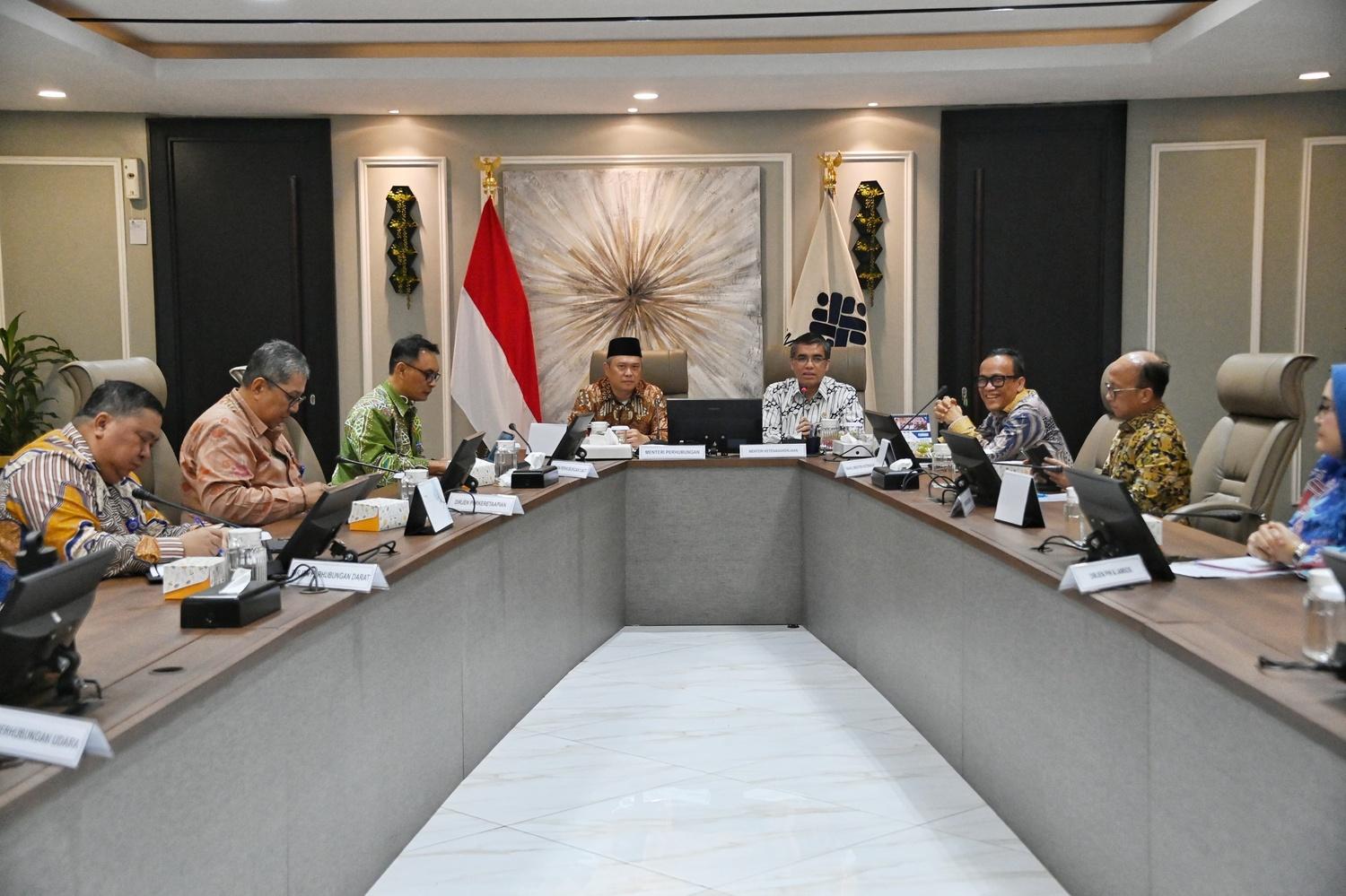 Menhub Bertemu Menteri Ketenagakerjaan Bahas Strategi Kolaboratif jelang Angkutan Lebaran