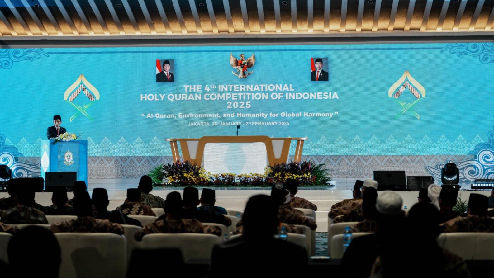 Buka MTQ Internasional ke-4, Menag Tegaskan Al-Qur’an Melarang Eksploitasi Alam