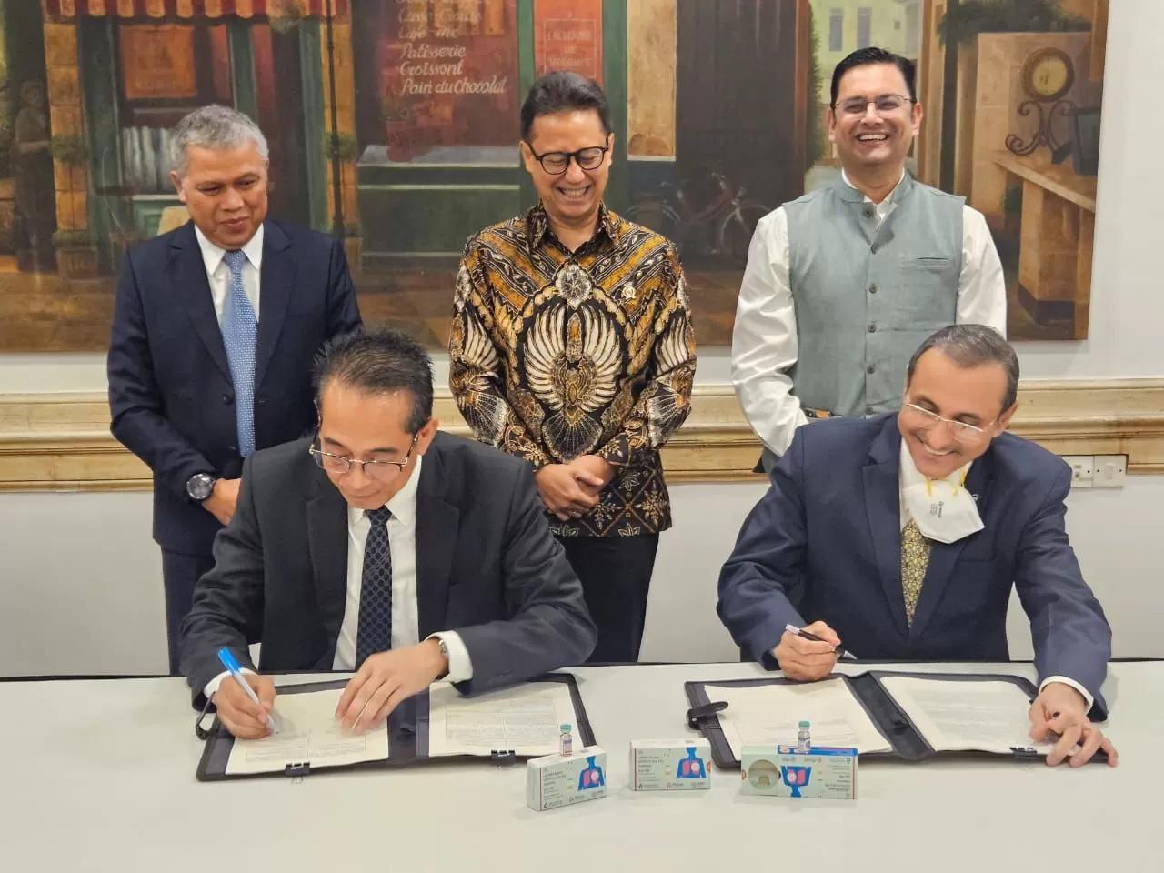 Perkuat Kolaborasi Global, Bio Farma Teken Perjanjian Kerjasama dengan Serum Institute of India
