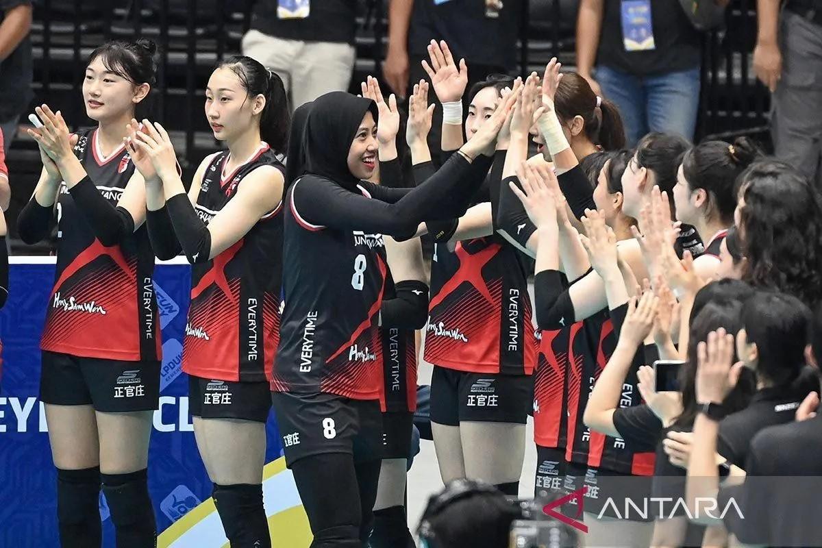 Rekor Red Sparks dan Megawati Hangestri Dihentikan Pink Spiders