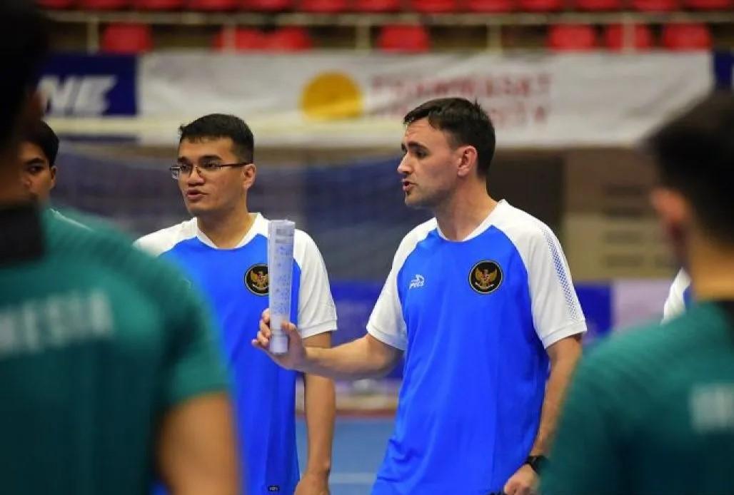 Hector Souto Pertahankan Tim Pemenang  saat Lawan Argentina