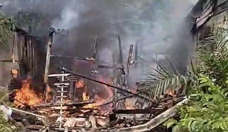 Kebakaran Kios Bubur di Sukabumi gegara Korsleting Listrik, Kerugian Capai Rp110 Juta