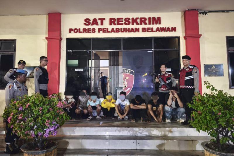 6 Remaja Tawuran di Medan Positif Narkoba