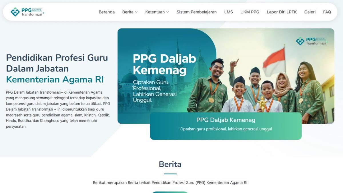 Kemenag Siapkan Laman Khusus PPG Daljab 2025 Permudah Akses Informasi