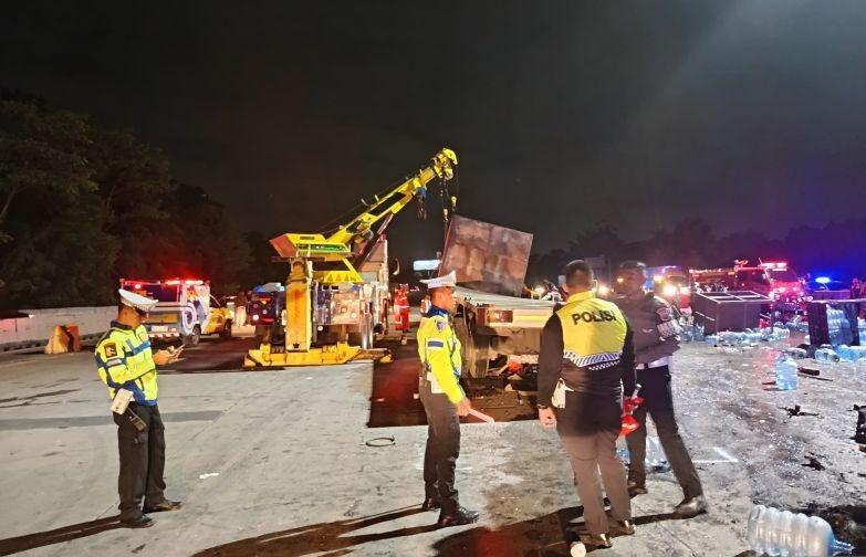 Gerbang Tol Ciawi Kembali Beroperasi Pasca Kecelakaan Maut