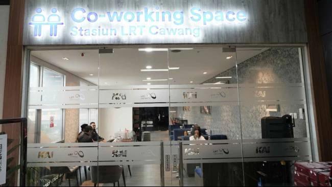 KAI Hadirkan Co-Working Space di Stasiun LRT Jabodebek Cawang