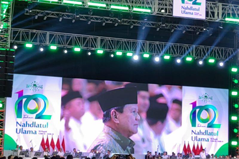 Presiden Prabowo dan Wapres Gibran Hadiri Harlah ke-102 NU di Istora Senayan