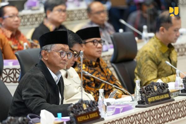 Sepakati Pagu Anggaran Kementerian PU Tahun 2025 Setelah Efisiensi Menjadi Rp29,57 Triliun