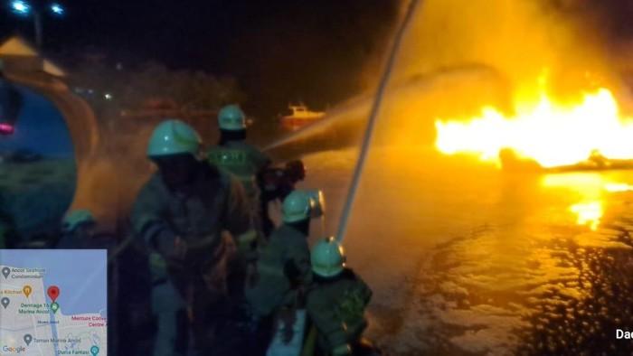 Kronologi Kebakaran Kapal di Dermaga Ancol hingga Tewaskan 1 Orang