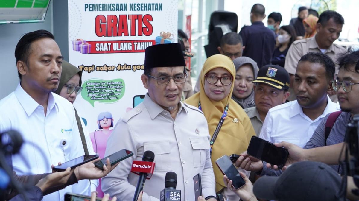 Wamenag Ajak Masyarakat Manfaatkan Cek Kesehatan Gratis