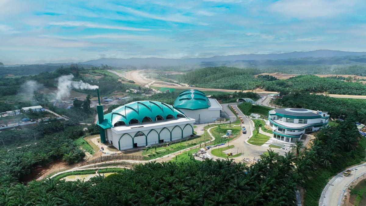 Brantas Abipraya Rampungkan Proyek Kawasan Sumbu Kebangsaan di IKN