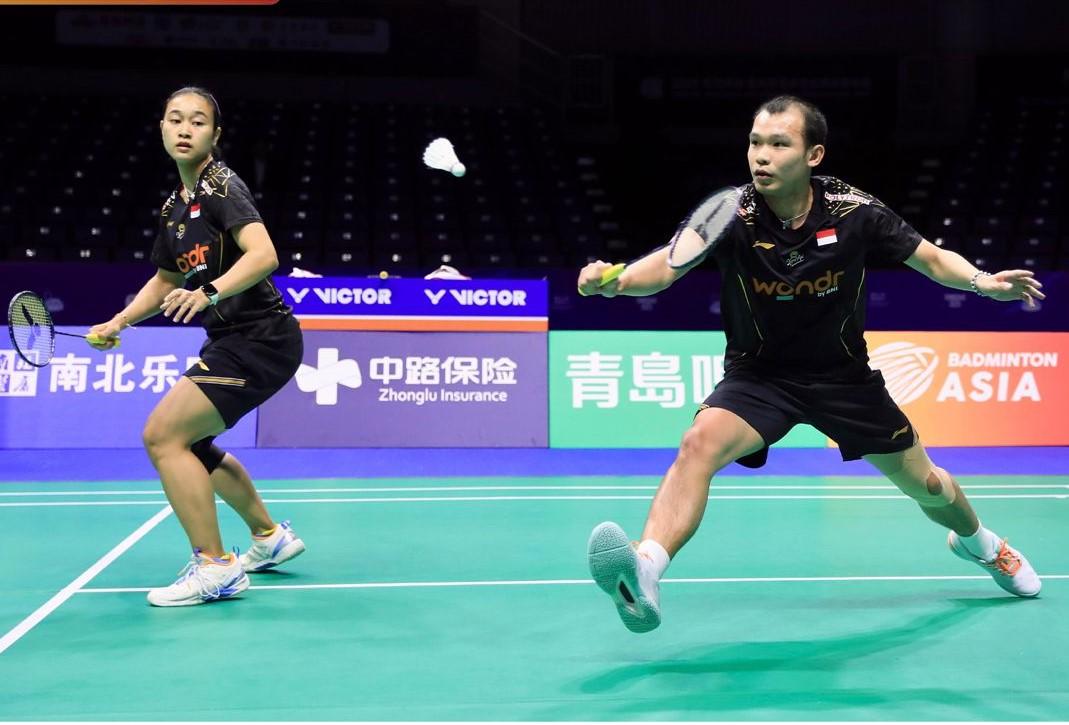 Rinov/Lisa Buka Angka Pertama untuk Tim Bulu Tangkis Indonesia