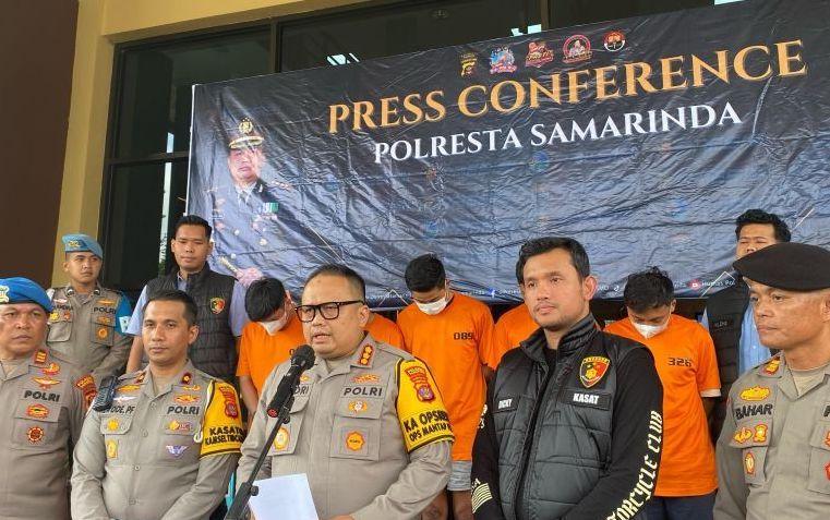 5 Pelaku Judi Balap Liar di Samarinda Ditangkap, Begini Perannya