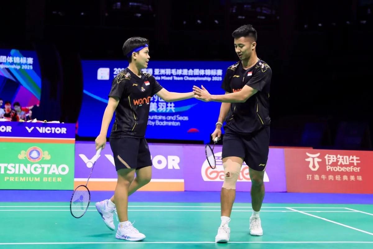 Link Live Streaming Bulu Tangkis Beregu Campuran Asia, Indonesia vs Taiwan mulai Pukul 16.00 WIB