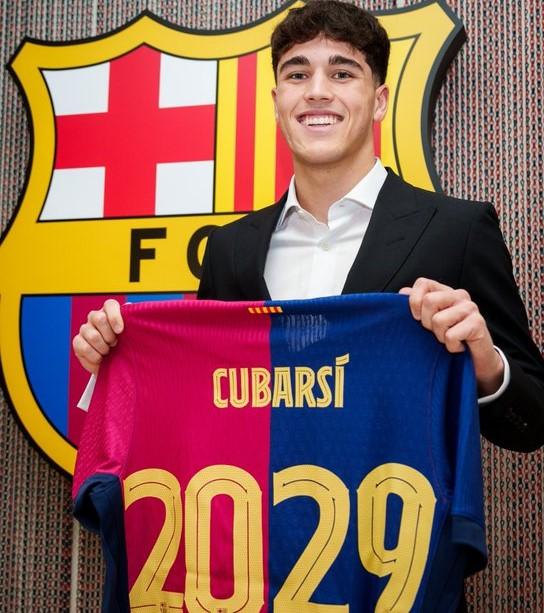 Barcelona Ikat Pau Cubarsi di Camp Nou hingga 2029