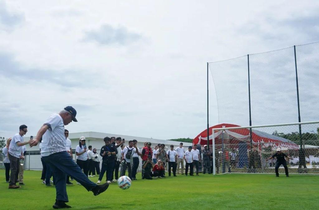 Pusat Pelatihan Sepak Bola di IKN Tahap Pertama Tuntas, Kapan Timnas Indonesia Latihan?