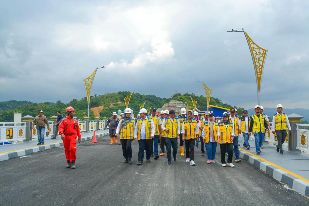 Bendungan Rukoh Garapan Waskita Karya Serap Hampir 80 Persen Tenaga Kerja Lokal
