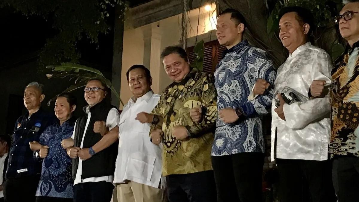 Koalisi Indonesia Maju Berpotensi Permanen, Siapa Pendamping Prabowo di 2029?