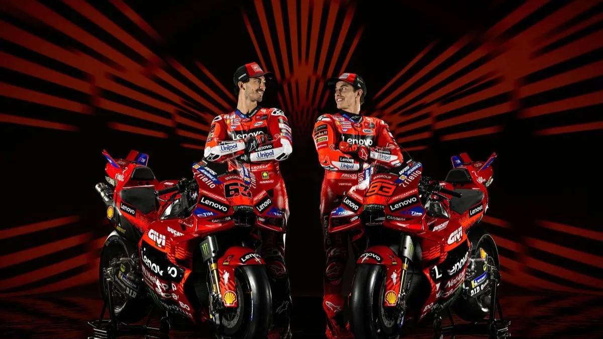 Ducati Tetap Pakai Mesin GP24 untuk Bagnaia dan Marquez di MotoGP 2025-2026
