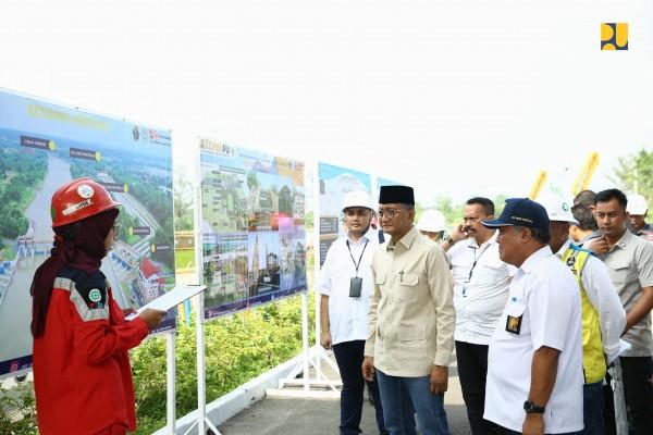 Menteri Dody Tinjau Bendung Rentang untuk Dukung Swasembada Pangan
