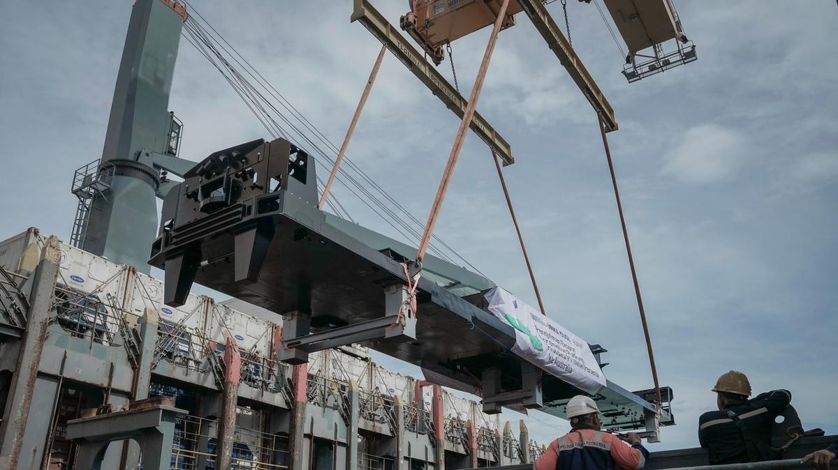 INKA Ekspor Dua dari 50 Locomotive Platform Pesanan Australia