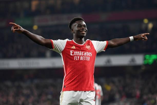 Arsenal Sambut kembali Bukayo Saka dan Gabriel Martinelli