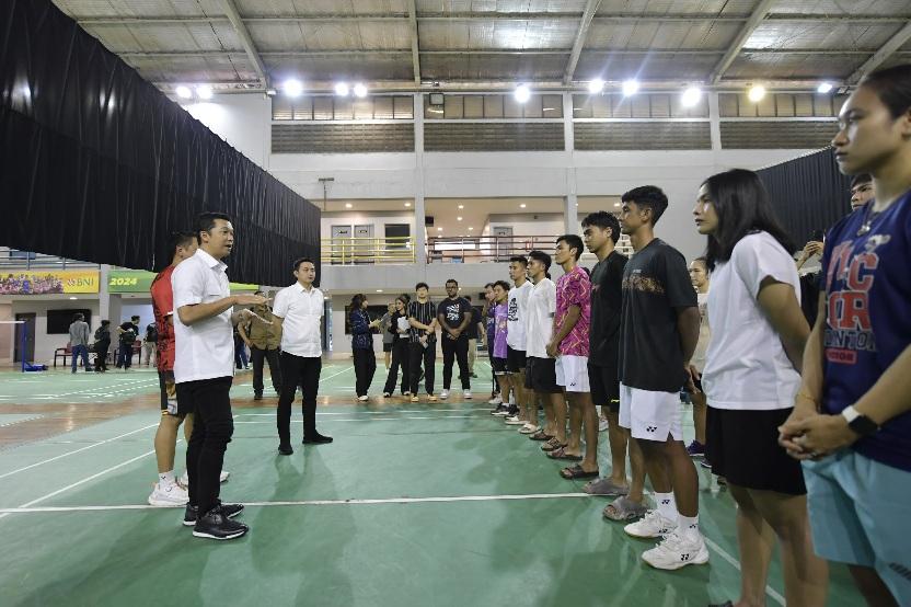 Wamenpora Taufik Apresiasi Pemain Beregu Campuran Asia 2025 dan Hasil Seleknas PBSI 2025