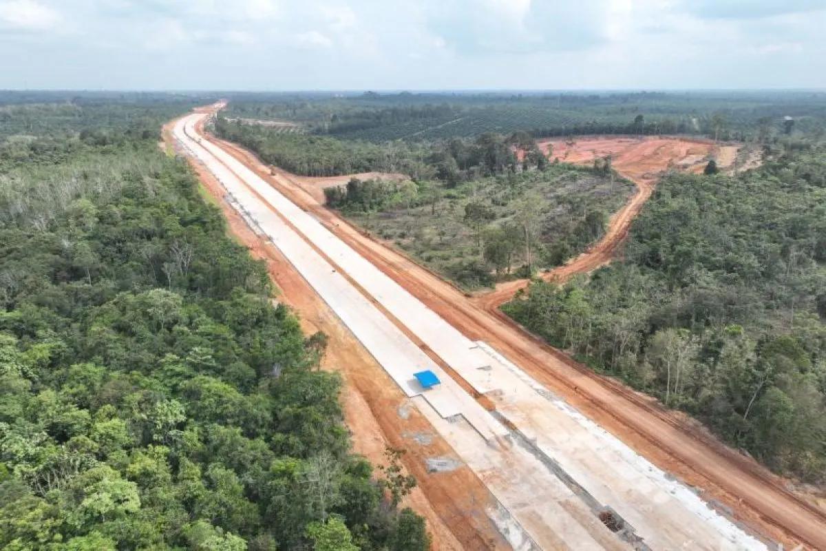 Progres Pembangunan Tol Betung-Jambi Seksi IV Capai 68 Persen