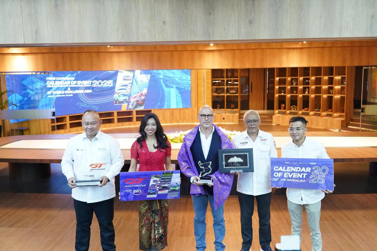 GT World Challenge Asia 2025 Jadi Balapan Roda Empat Internasional Pertama di Sirkuit Mandalika
