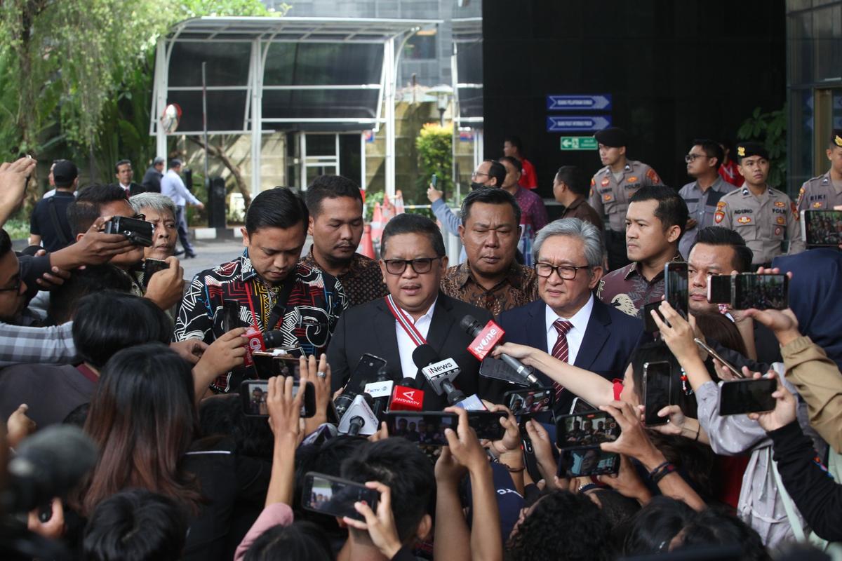 Hasto Penuhi Panggilan Pemeriksaan KPK