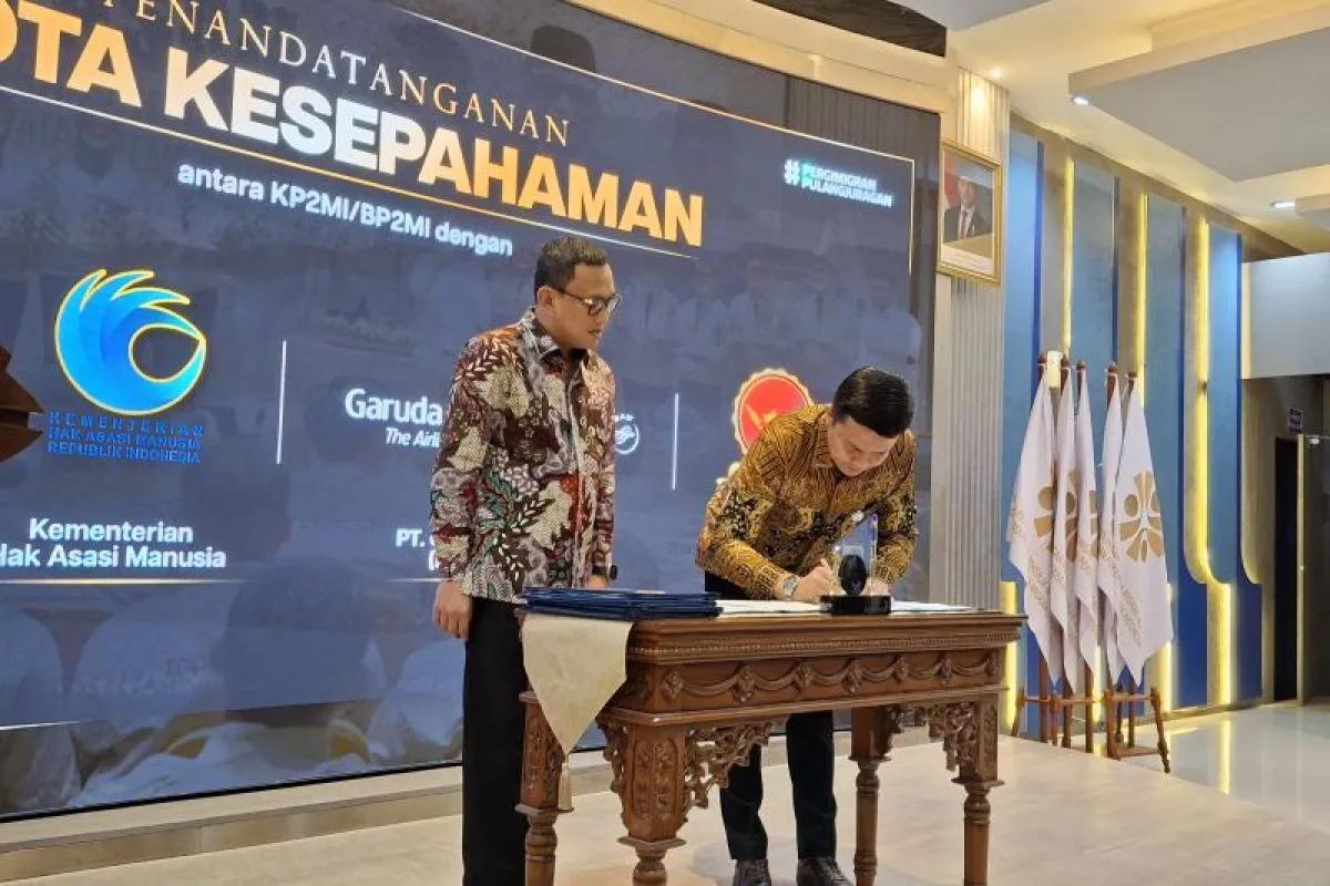 KP2MI dan Garuda Indonesia Sepakat Tingkatkan Layanan Pemberangkatan PMI
