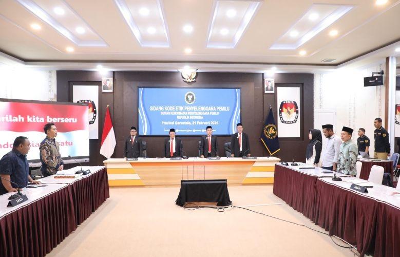 DKPP Periksa Bawaslu Pohuwato Terkait Dugaan Pelanggaran Rekrutmen Panwaslu
