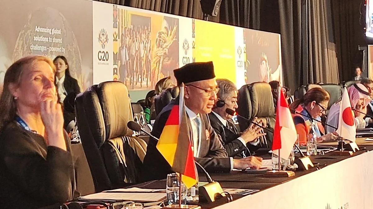 Indonesia Ajak G20 Perkuat Ketahanan Global dan Ekonomi Hijau