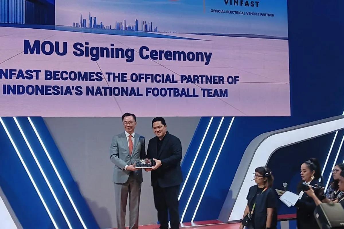 Erick Thohir Apresiasi Komitmen VinFast Bangun Ekosistem Kendaraan Listrik