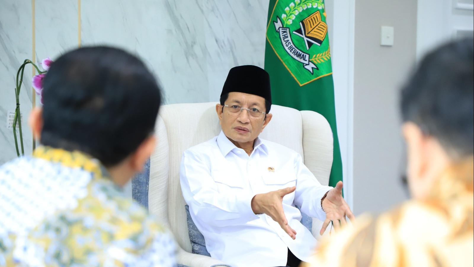 Menag Nasaruddin Umar Ajak Masyarakat Wujudkan Ramadan Menyenangkan dan Menenangkan