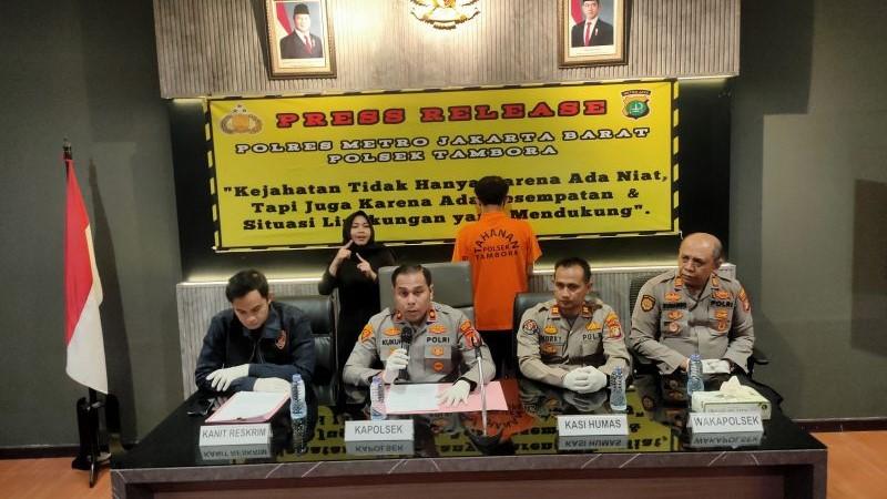 Gegara Terlilit Utang, Pria di Tambora Nekat Rampas Kalung Emas Lansia